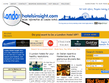 Tablet Screenshot of londonhotelsinsight.com